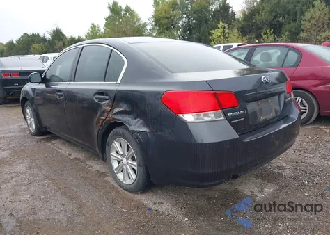 2010 Subaru Legacy 2.5I Premium z USA, uszkodzony, nr VIN 4S3BMCB69A3232628